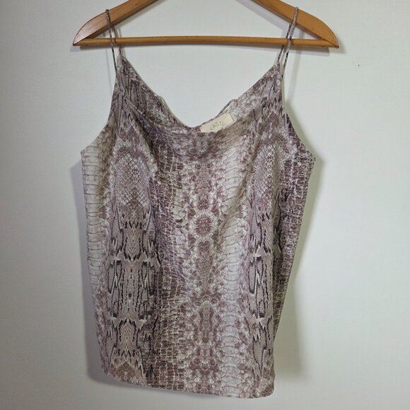 NWT FANTASTIC FAWN SNAKE PRINT TANK TOP SIZE LARGE - Picture 1 of 15